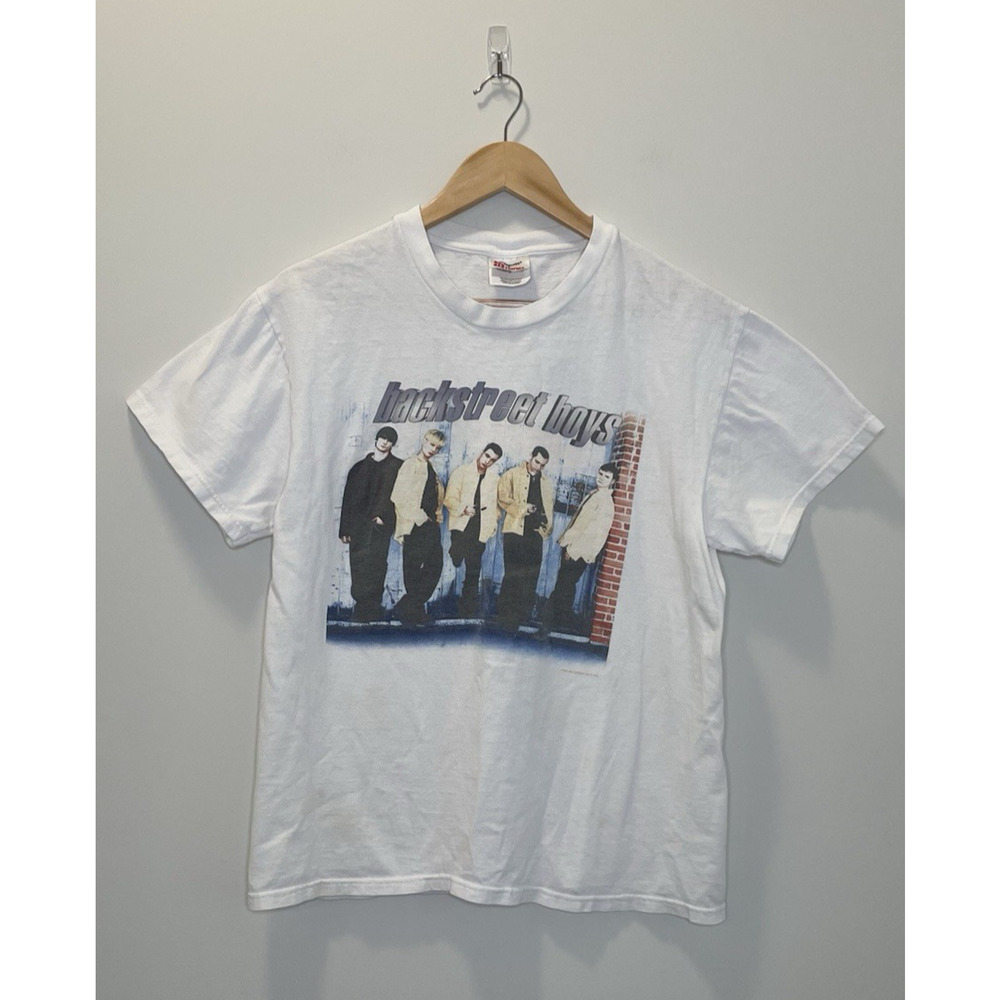 Vintage Backstreet Boys 1998 Tour T-Shirt Double Sided 90s Rare Adult Medium M